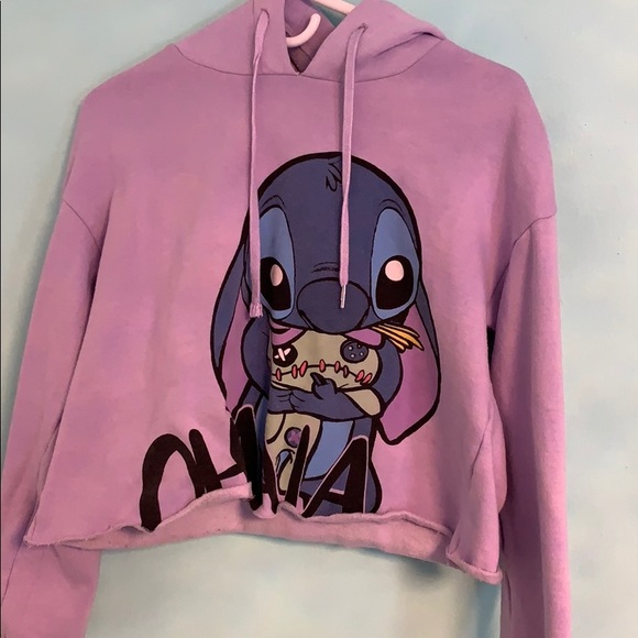 Lilo And Stitch Crop Top Hoodie | Poshmark